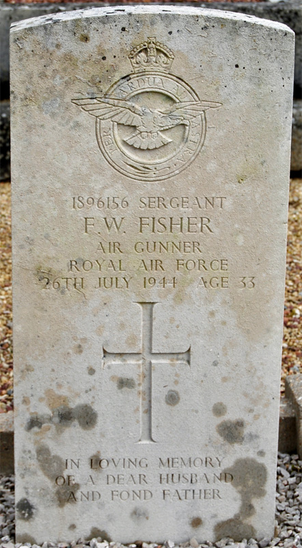 Sgt Frederick William Fisher<br/><br /><br />died July 26th, 1944